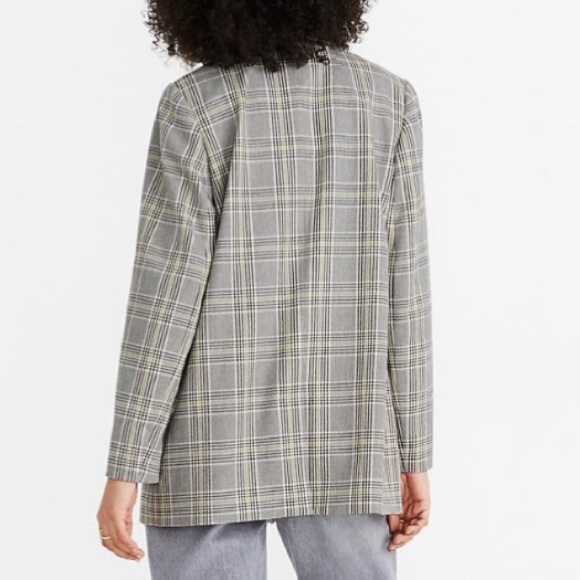 Madewell Dorset Blazer in Cosley Plaid - Picture 3 of 8
